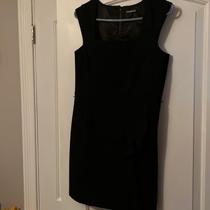 Express dress. Worn once. Form fitting